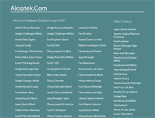 Tablet Screenshot of aksatek.com